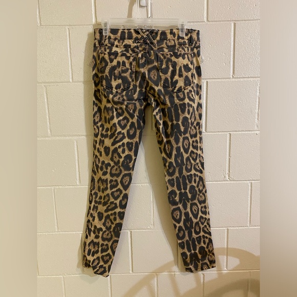 SOLD!!! Tripp NYC vintage goth punk 2000’s leopard print skinny jeans - Picture 7 of 7